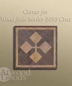 wood floor border corner