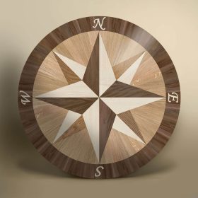floor medallion inlay
